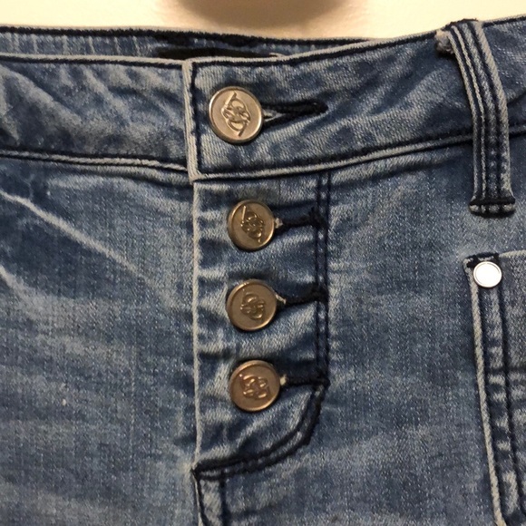 BEBE button fly jeans - Picture 2 of 4